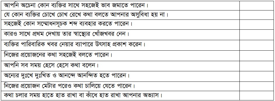 কাজ এক 1 সংযোগ স্থাপন ও ক্যারিয়ার